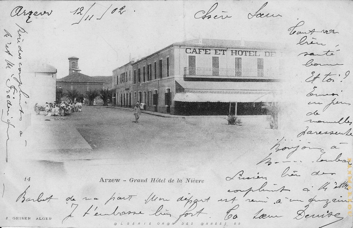 ARZEW Grand Hotel de la Nievre 1902.jpg